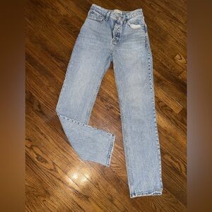 Abercrombie & Fitch Light Blue High Rise Jeans